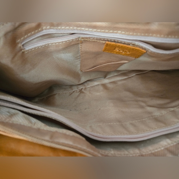 Beijo  Burnt Orange Shoulder Bag with Buckle - Picture 11 of 14